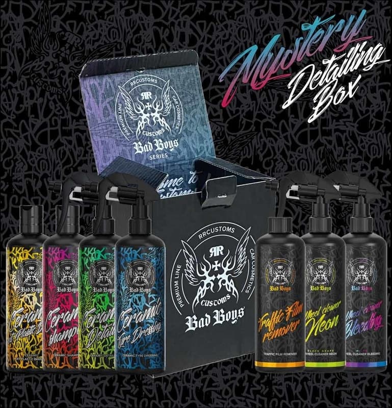 Bad Boys Mystery Detailing Box - Dárková sada autokosmetiky velikost L - náhled 4