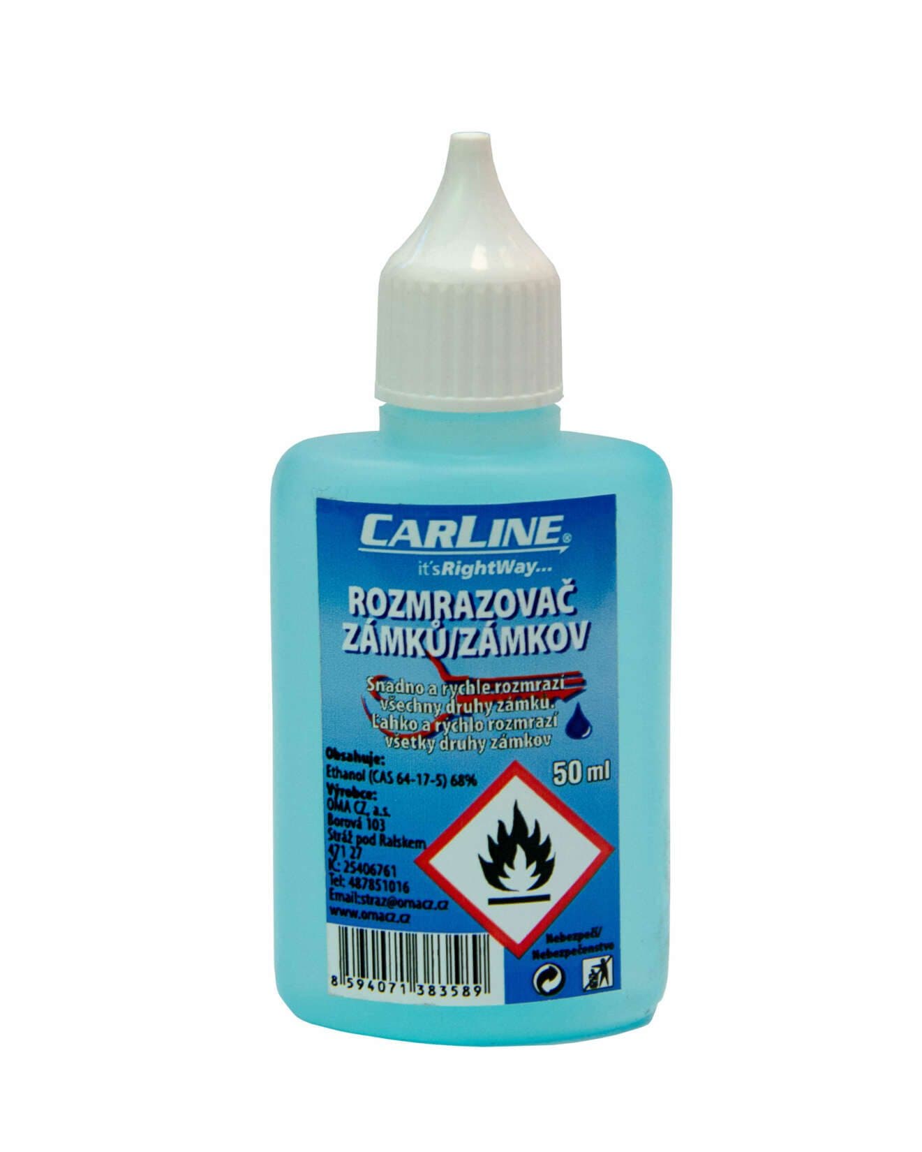 Carline CA06602 Rozmrazovač zámků  50 ml