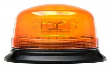 LED maják, 12-24V, 36x LED oranžový, pevná montáž, ECE R65 R10 - 136x73mm - náhled 2