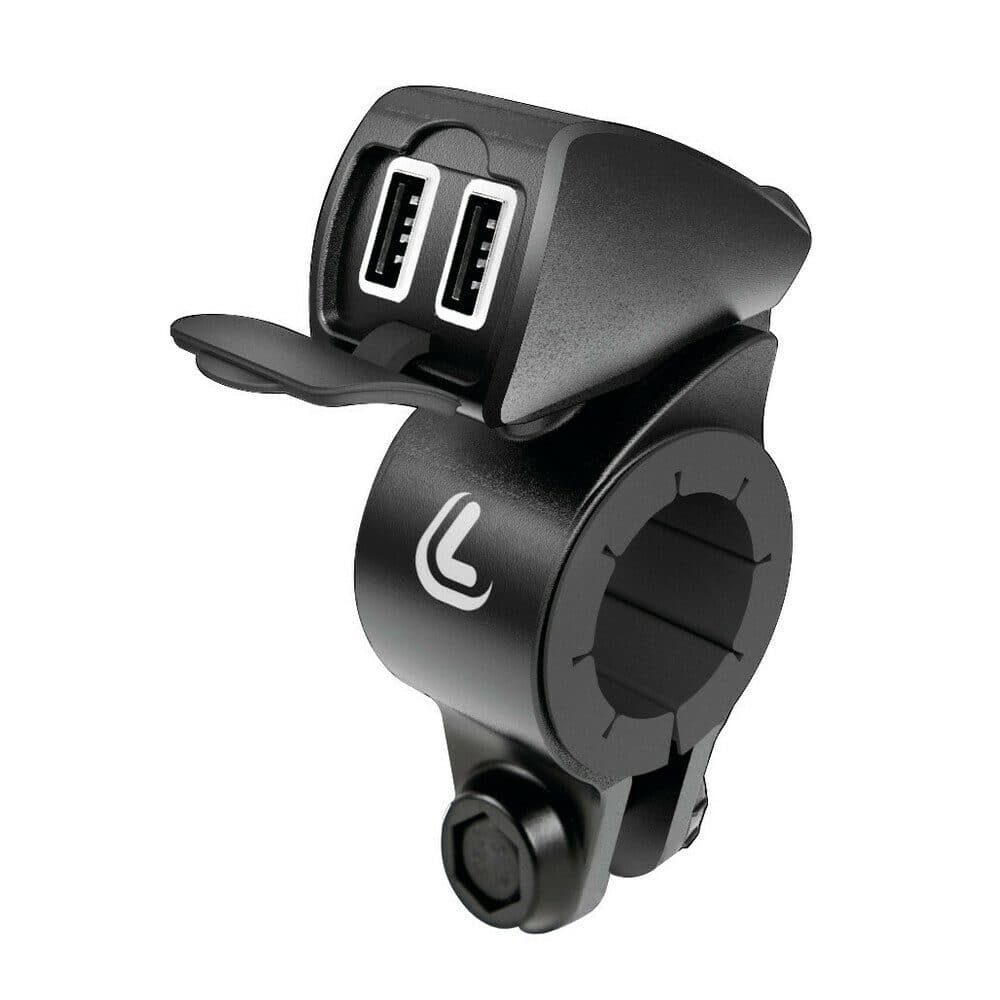 USB voděodolná nabíječka na řidítka 5400 mA 12/24V LAMPA - náhled 2