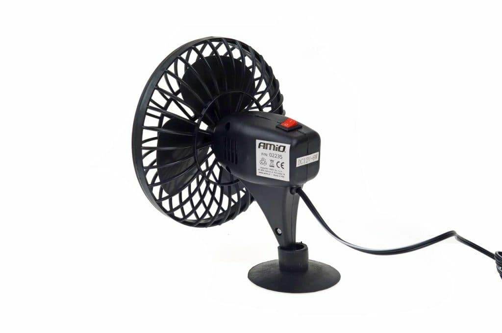 Ventilátor do auta s přísavkou 10cm 12V - náhled 3