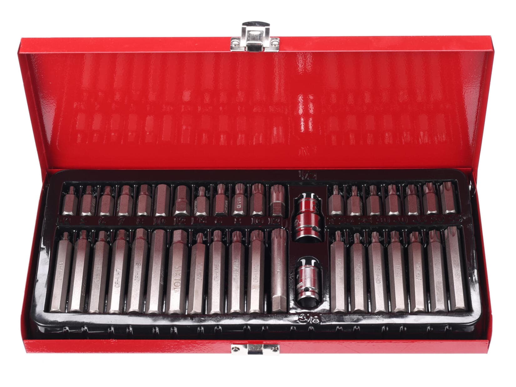 Sada torx bitů v kovovém pouzdře MECHANIC TORX SET 1, 40 ks SIXTOL