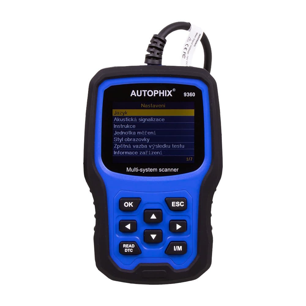 Autodiagnostika Autophix 9360 OBDII pro Toyota, Lexus - náhled 3