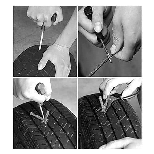 Sada na opravu defektu pneumatiky - 5x knot - náhled 2