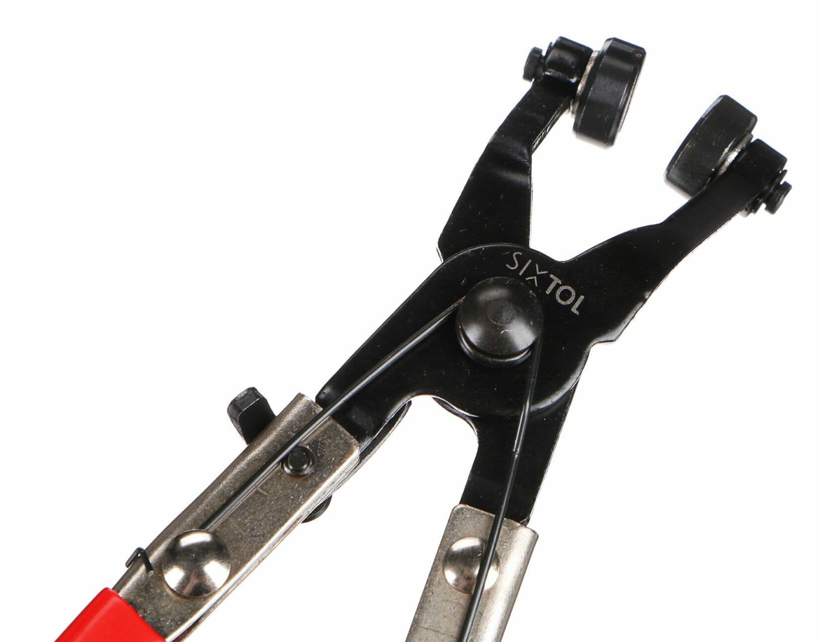 Kleště na jednoduché samosvorné hadicové spony, zahnuté MECHANIC HOSE CLAMP 6 SIXTOL - náhled 5