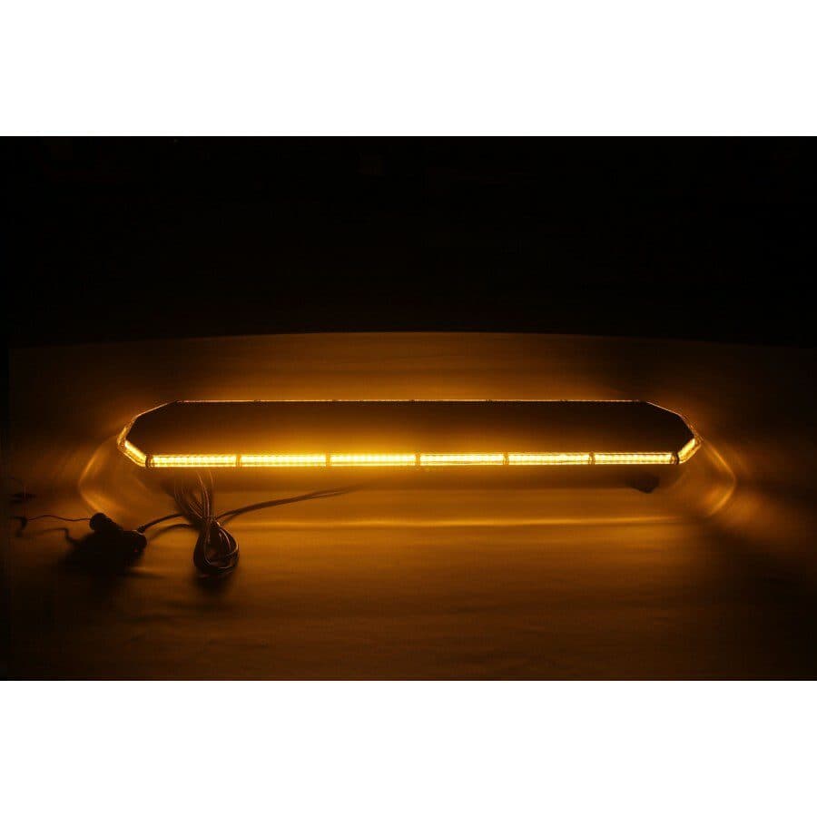 Pracovní LED oranžová rampa homologovaná 614mm, R10 R65 - náhled 5