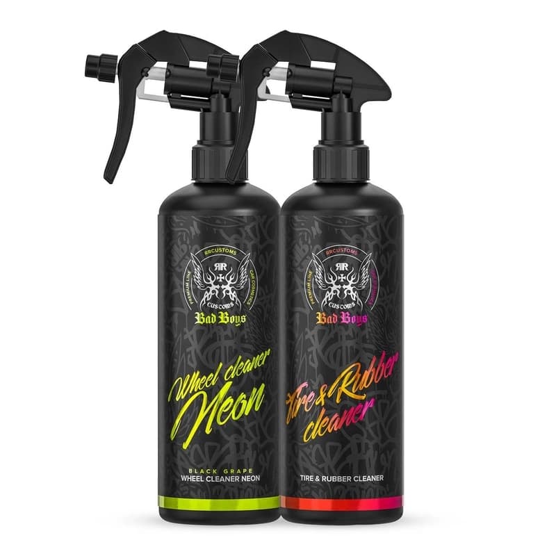 Bad Boys Wheel & Tire Duo - Sada na čištění disků kol a pneumatik