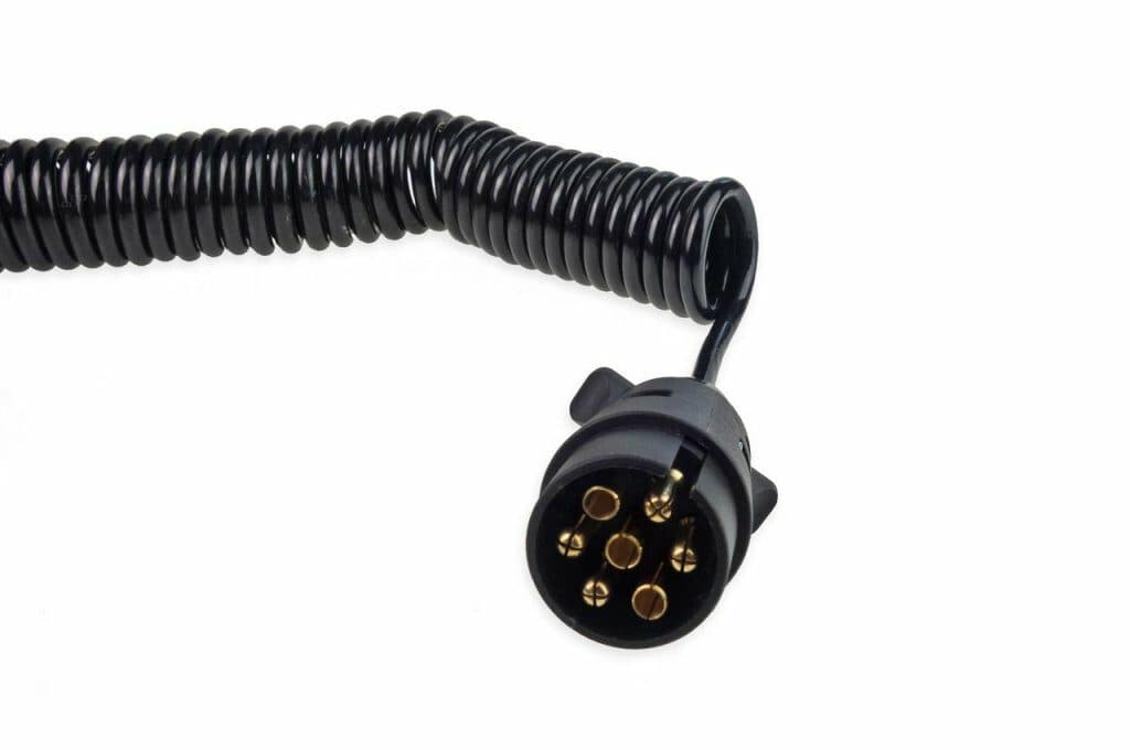 Spirálový kabel 7 pin 12V 6 m - náhled 2