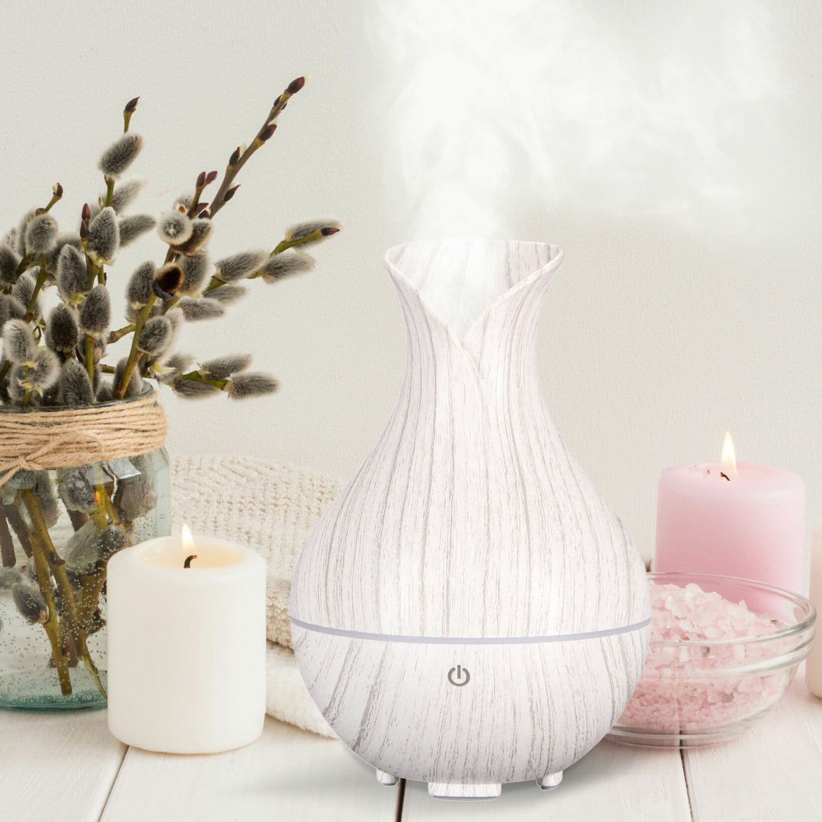 Aroma difuzer Bloom bílé dřevo 200ml SIXTOL - náhled 4