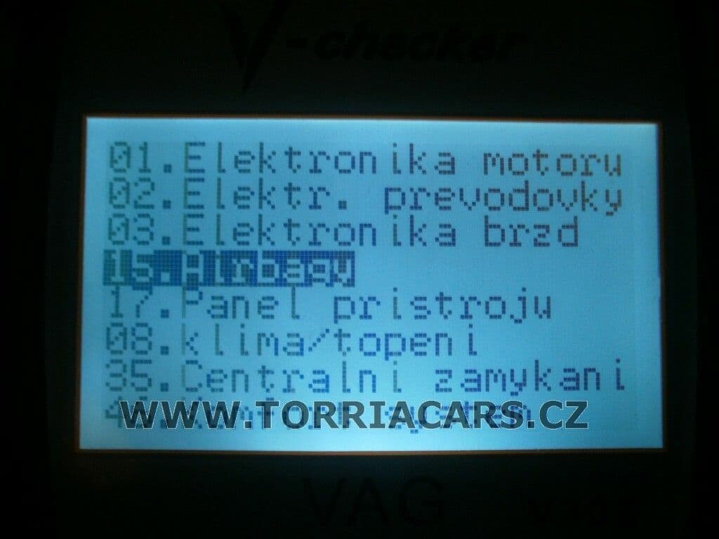 V302 V-checker profi diagnostika VW group SIXTOL - náhled 5