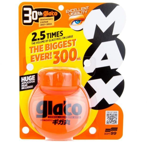 Tekuté stěrače Soft99 Glaco Roll On MAX 300 ml - náhled 2