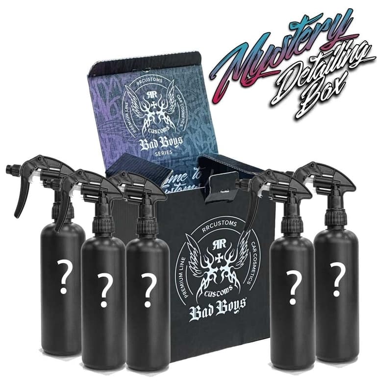 Bad Boys Mystery Detailing Box - Dárková sada autokosmetiky velikost L