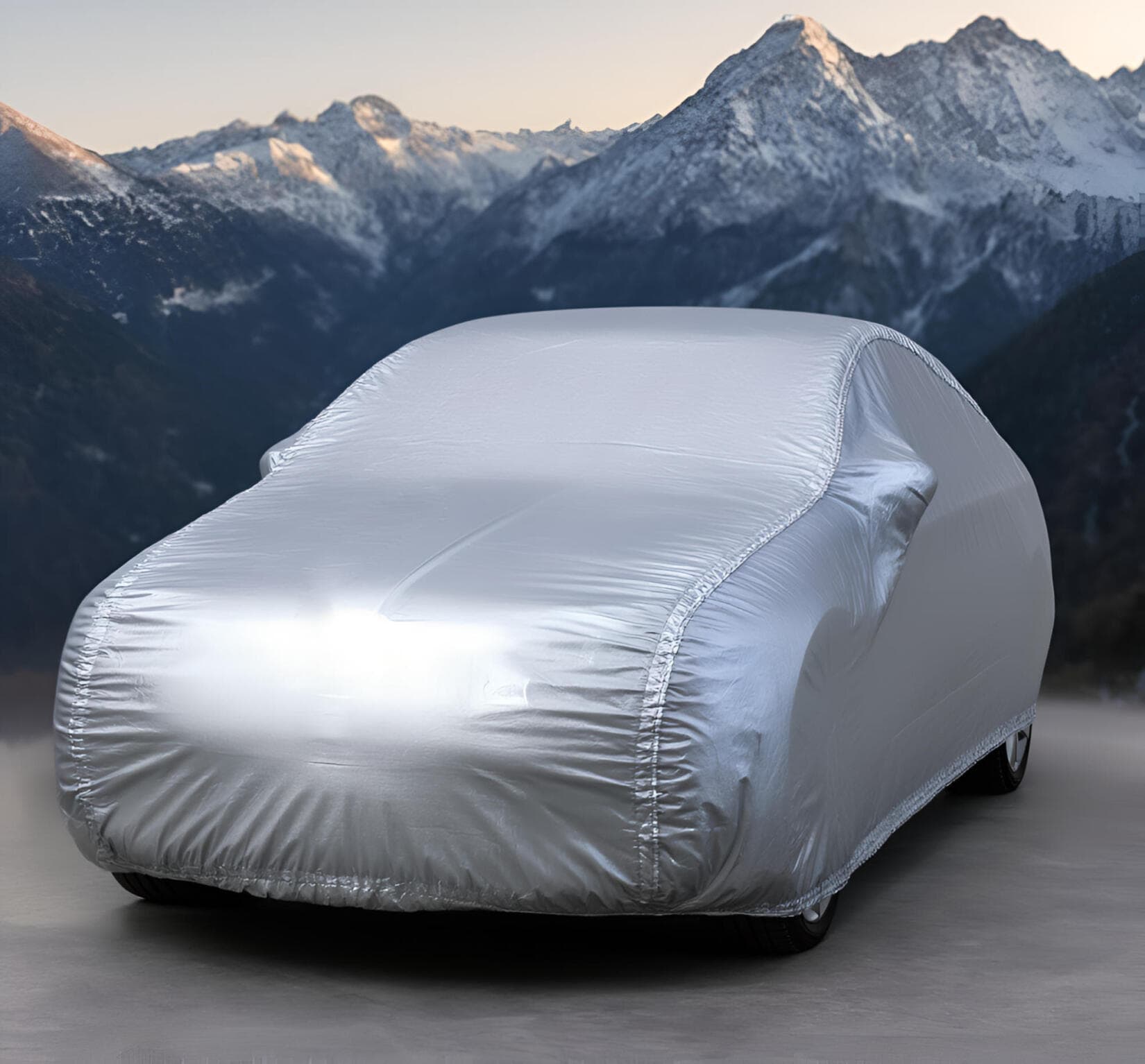 Ochranná plachta na auto CAR COVER BASIC XL SIXTOL - náhled 4